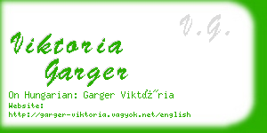 viktoria garger business card